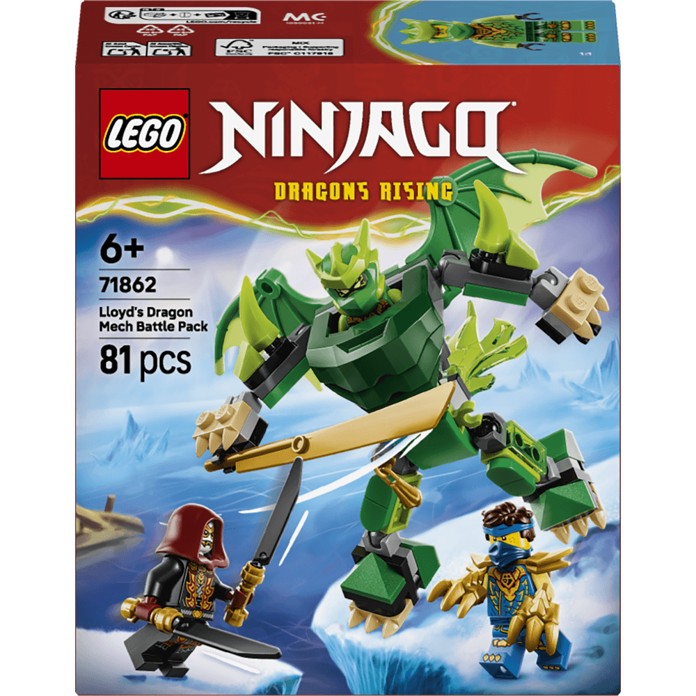 Lego Lloyds Dragon Mech Battle